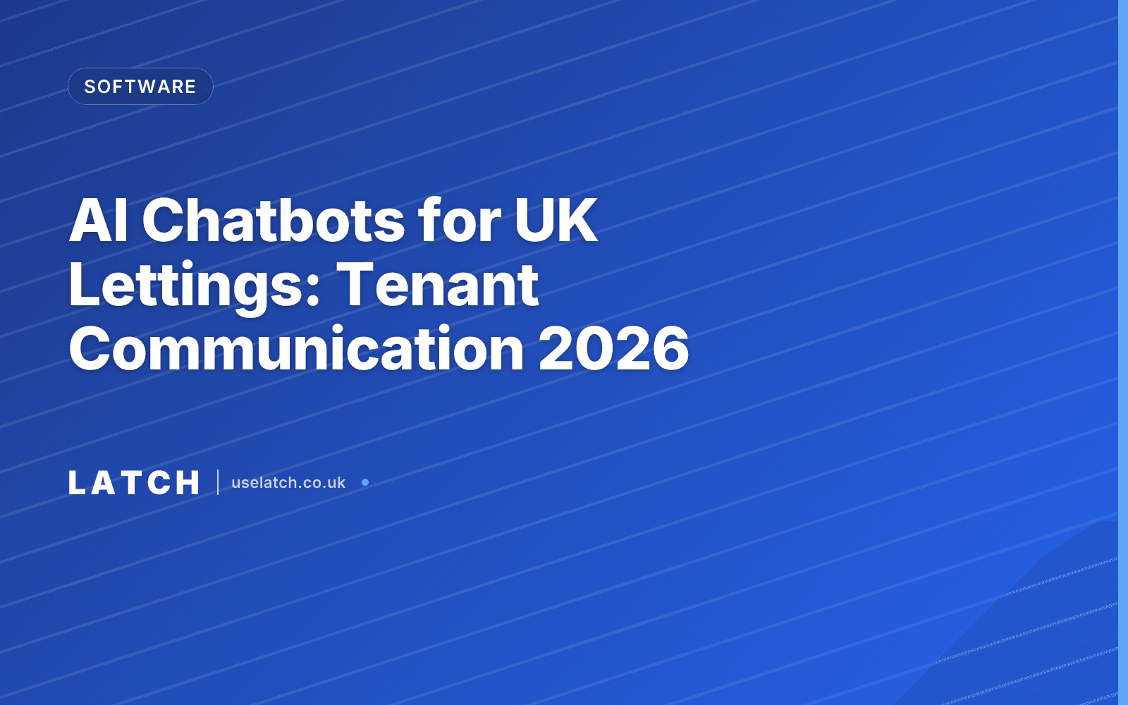 AI Chatbots for UK Lettings: Tenant Communication 2026