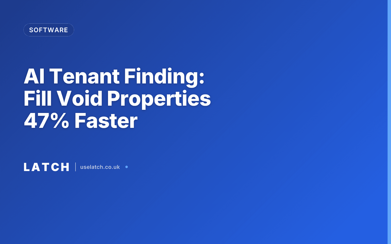 AI Tenant Finding: Fill Void Properties 47% Faster