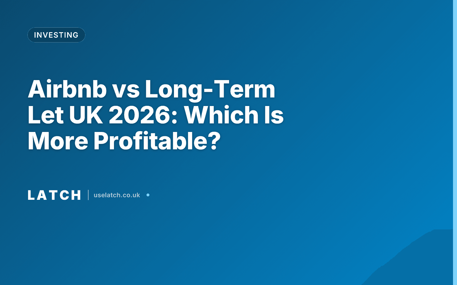Airbnb vs Long-Term Let UK 2026: Which Is More Profitable?