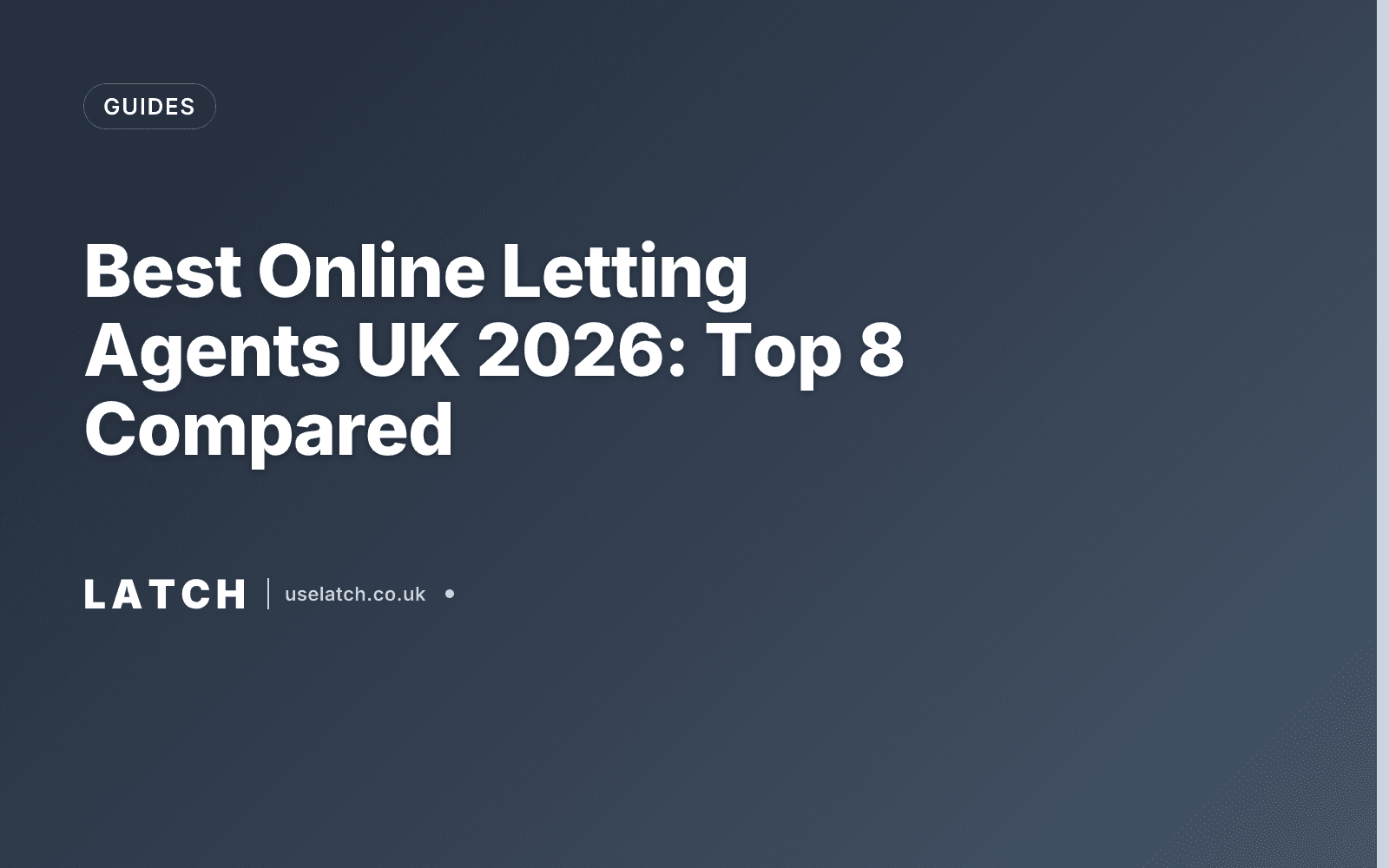 Best Online Letting Agents UK 2026: Top 8 Compared