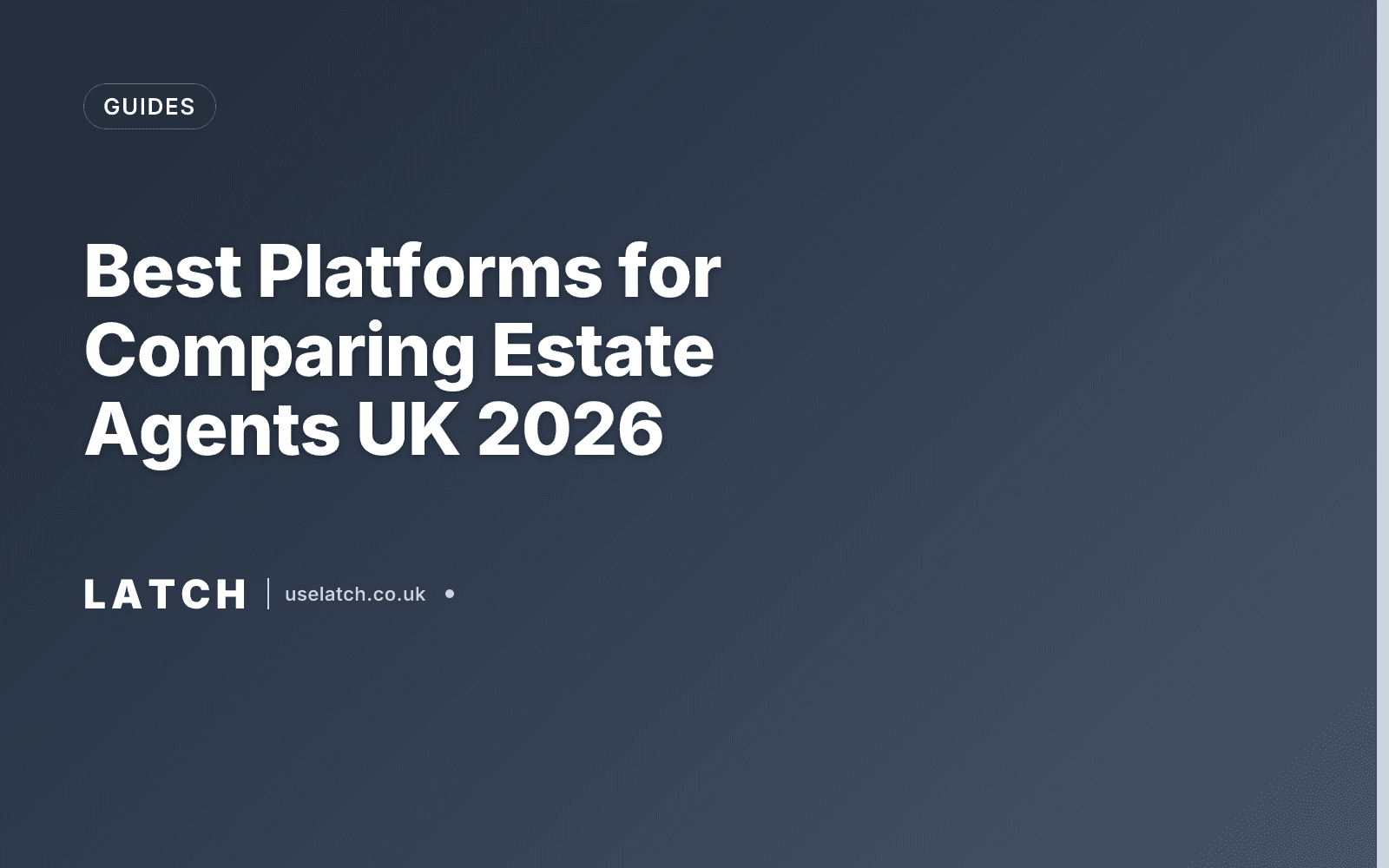 Best Platforms for Comparing Estate Agents UK 2026