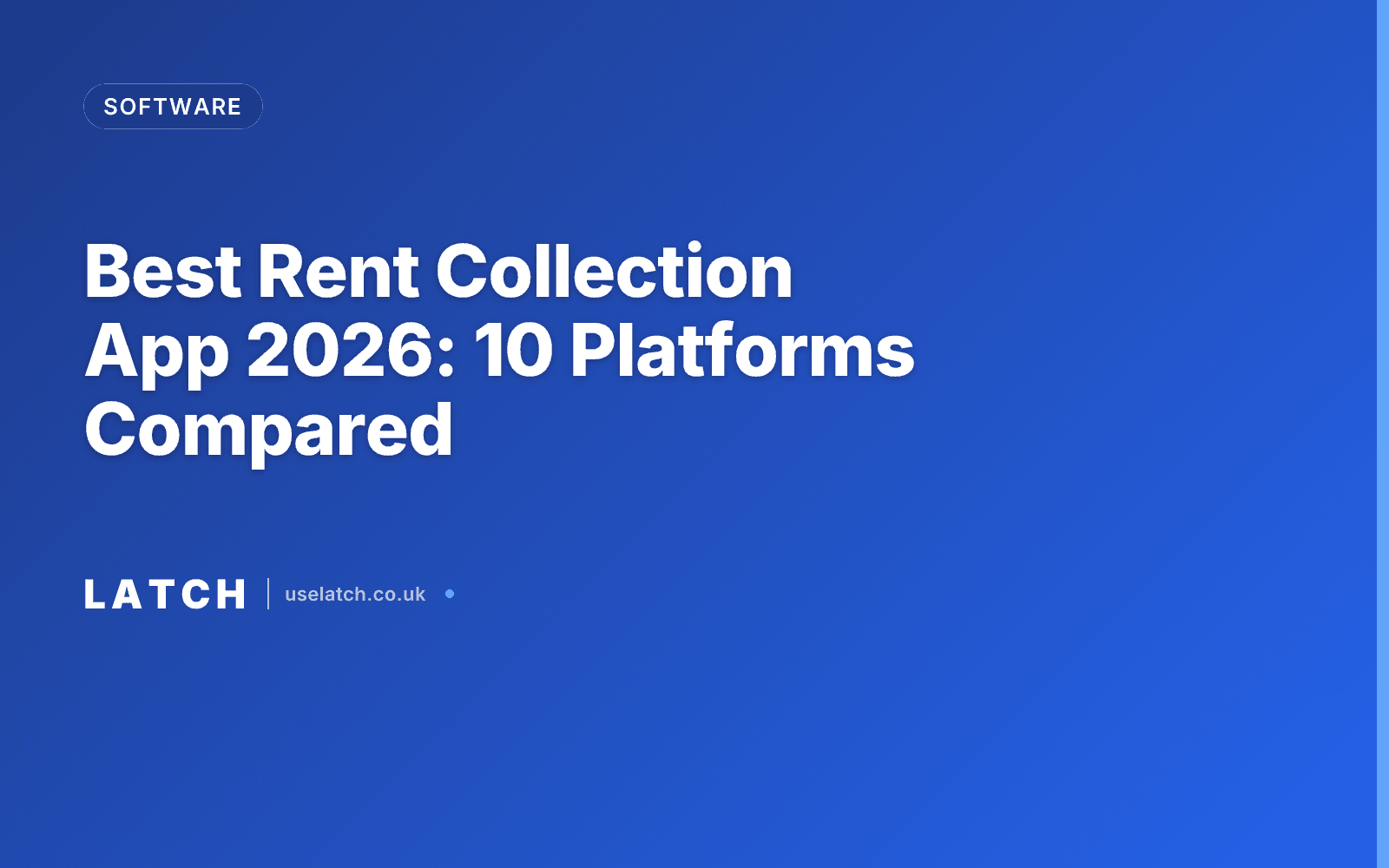 Best Rent Collection App 2026: 10 Platforms Compared