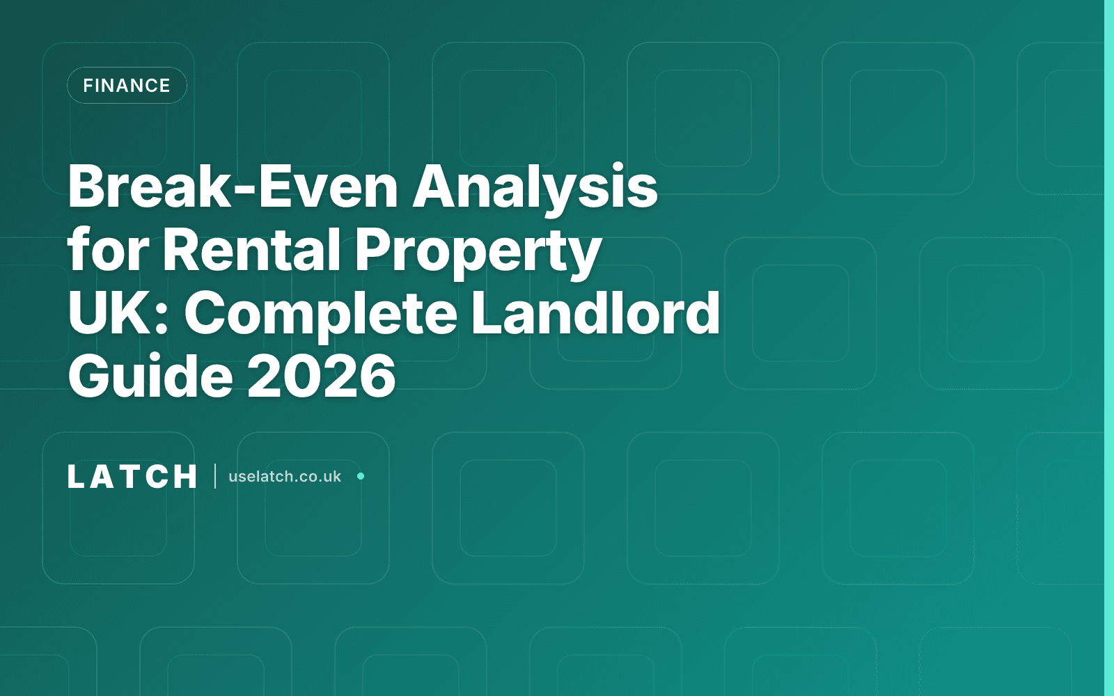 Break-Even Analysis for Rental Property UK: Complete Landlord Guide 2026