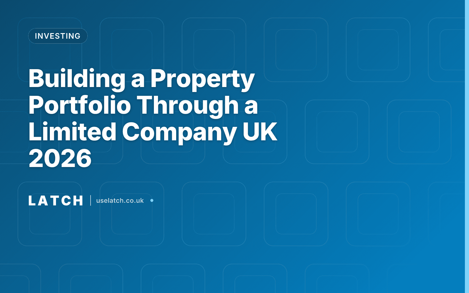Building a Property Portfolio Through a Limited Company UK 2026