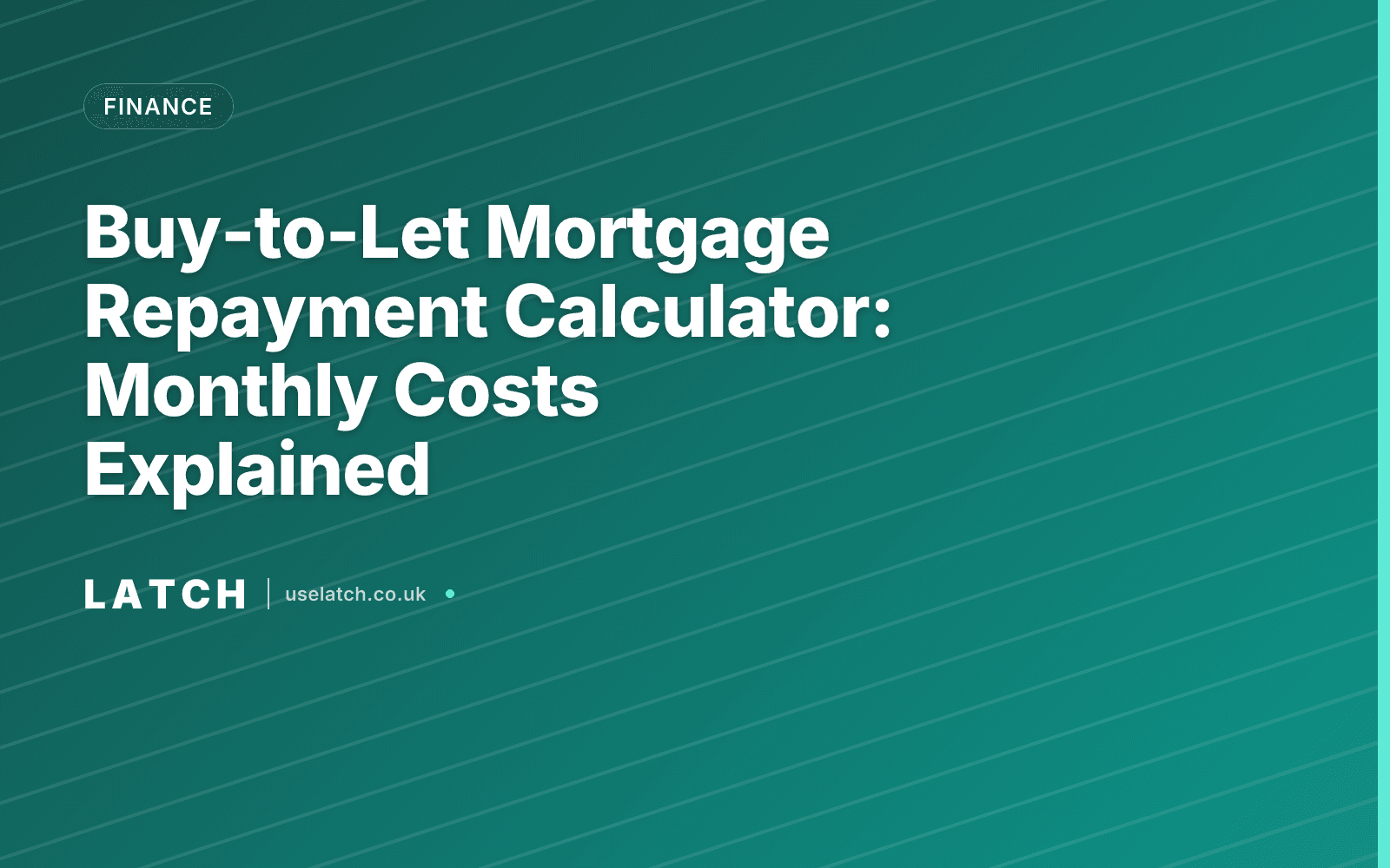 Buy-to-Let Mortgage Repayment Calculator: Monthly Costs Explained