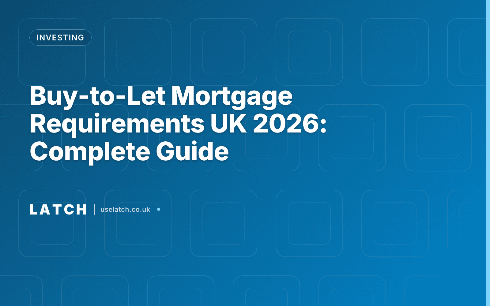 Buy-to-Let Mortgage Requirements UK 2026: Complete Guide
