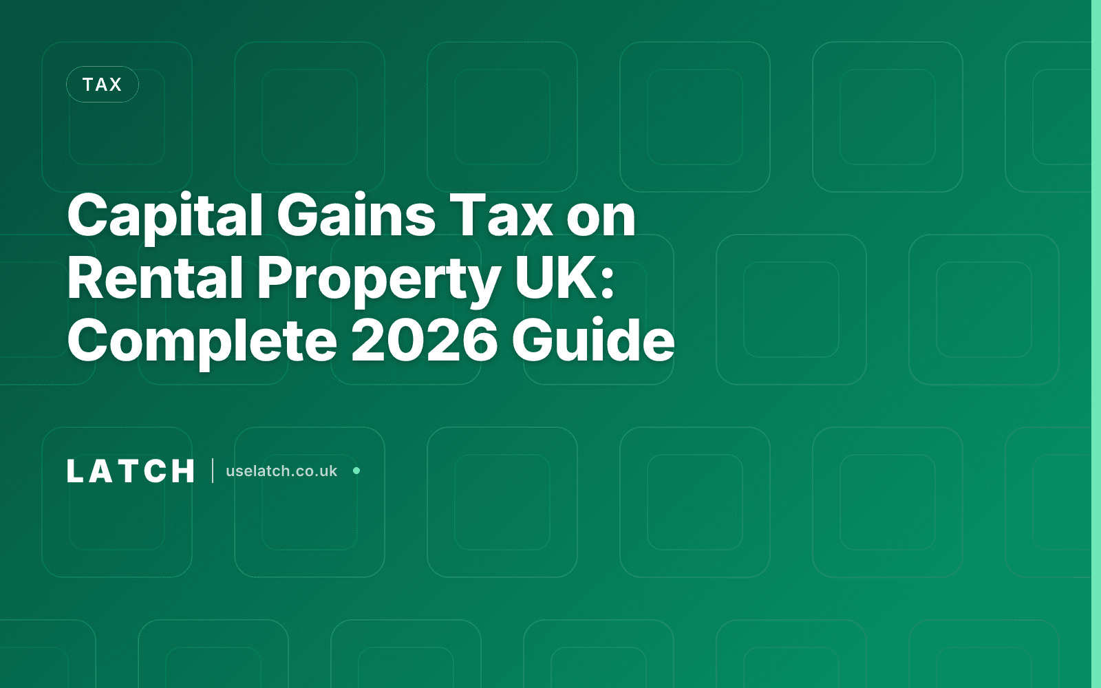 House with for-sale sign representing a UK rental property sale and capital gains tax