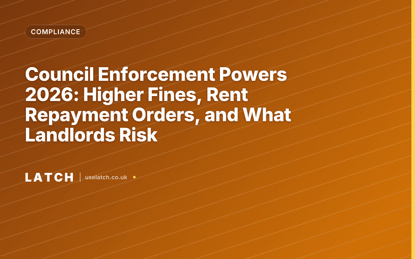 Council Enforcement Powers 2026: Higher Fines, Rent Repayment Orders, and What Landlords Risk