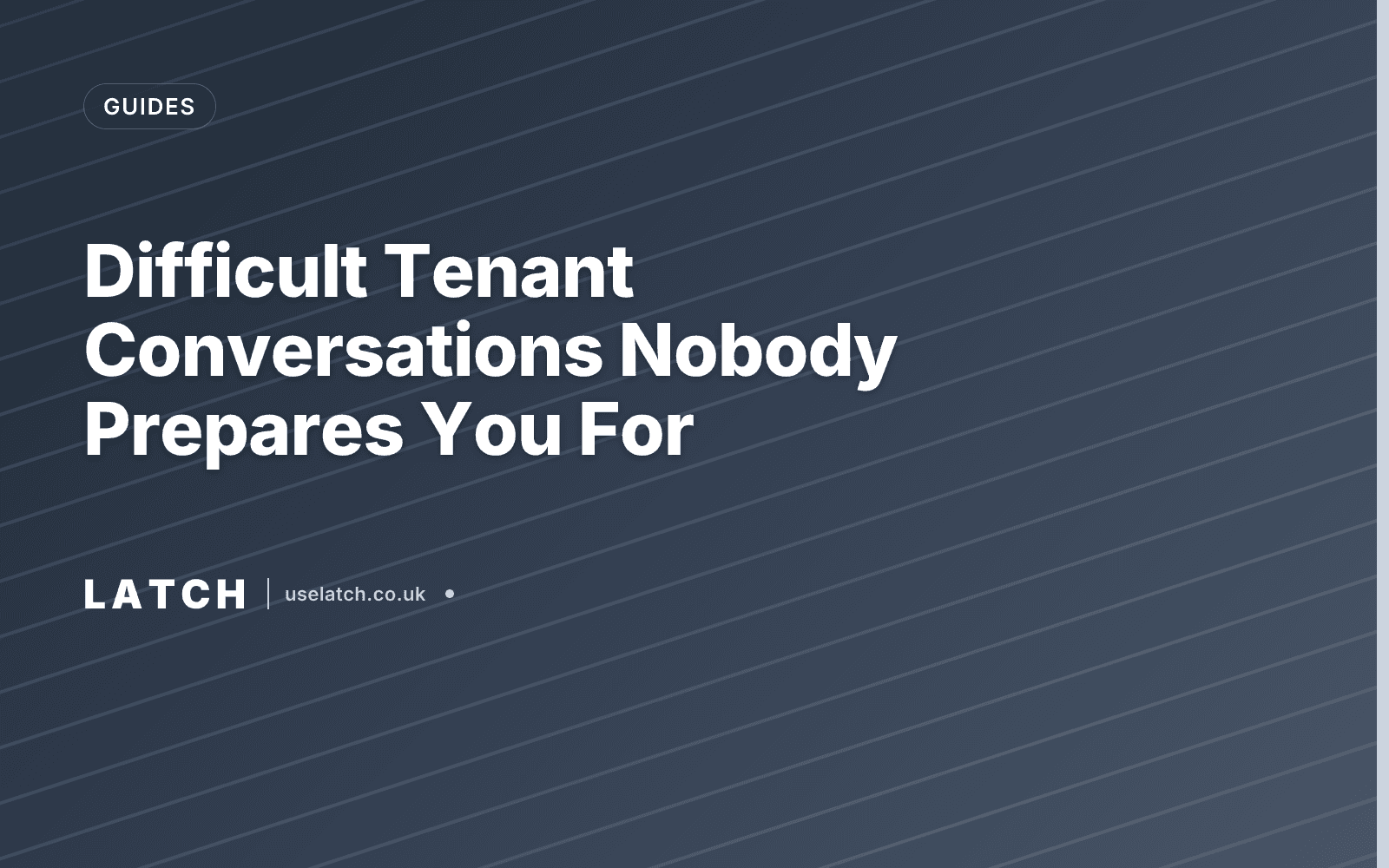 Difficult Tenant Conversations Nobody Prepares You For