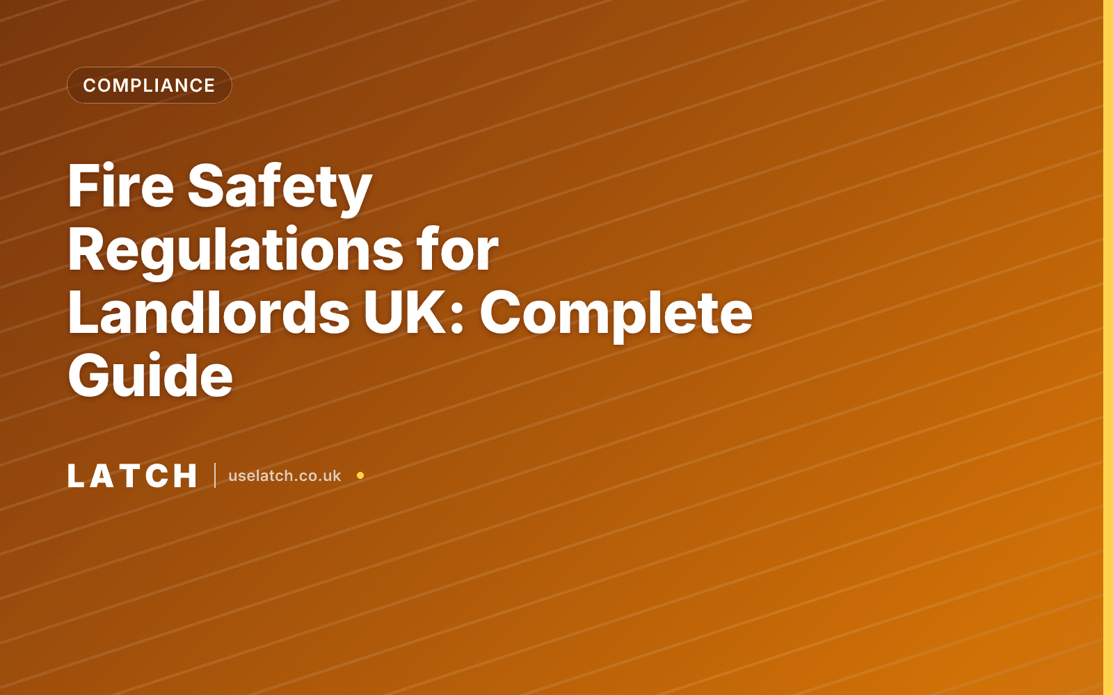 Fire Safety Regulations for Landlords UK: Complete Guide