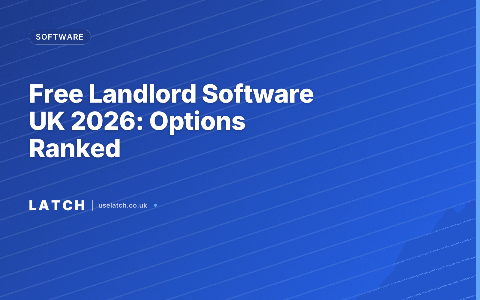 Free Landlord Software UK 2026: Options Ranked