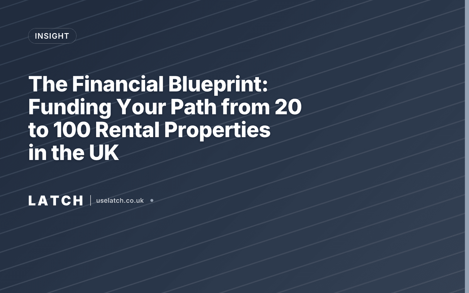 The Financial Blueprint: Funding Your Path from 20 to 100 Rental Properties in the UK