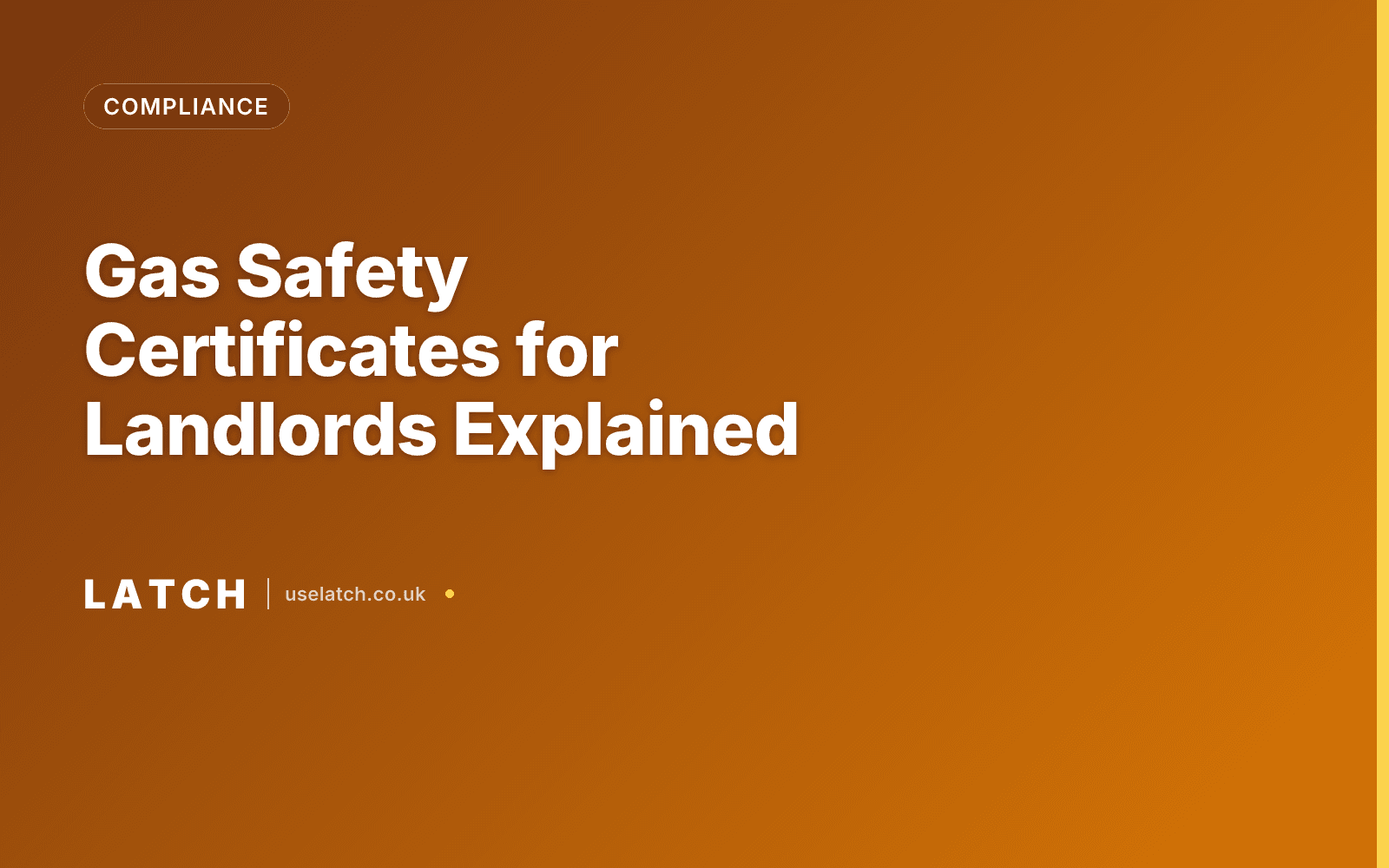 Gas Safety Certificates for Landlords Explained