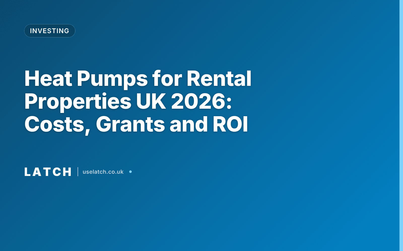 Heat Pumps for Rental Properties UK 2026: Costs, Grants and ROI