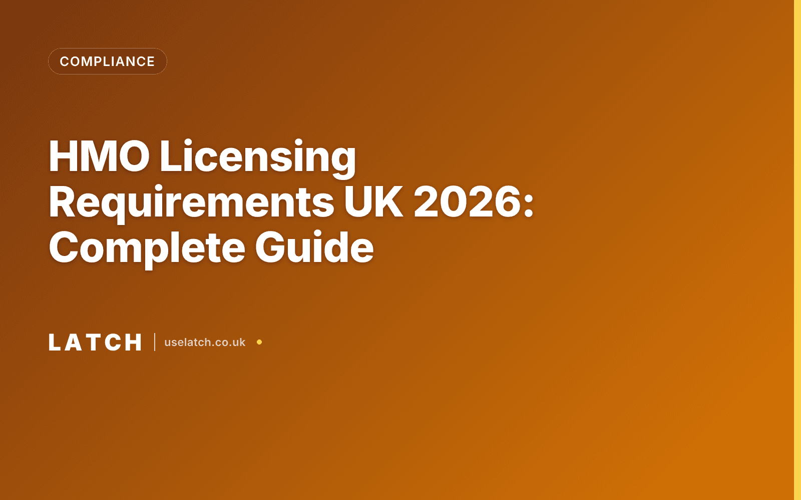 HMO Licensing Requirements UK 2026: Complete Guide