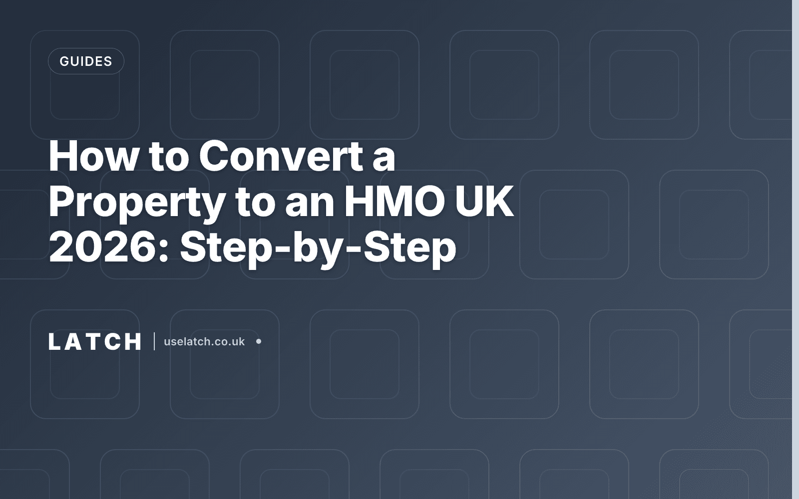 How to Convert a Property to an HMO UK 2026: Step-by-Step