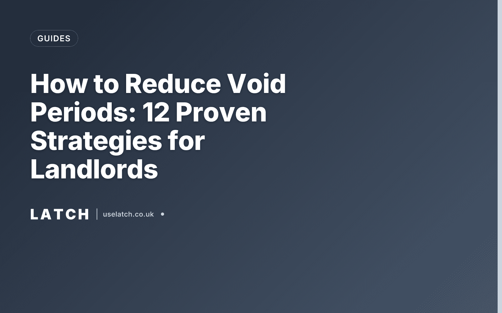 How to Reduce Void Periods: 12 Proven Strategies for Landlords