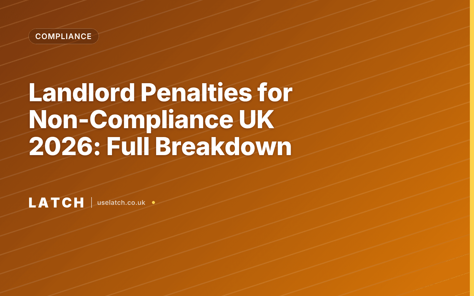 Landlord Penalties for Non-Compliance UK 2026: Full Breakdown