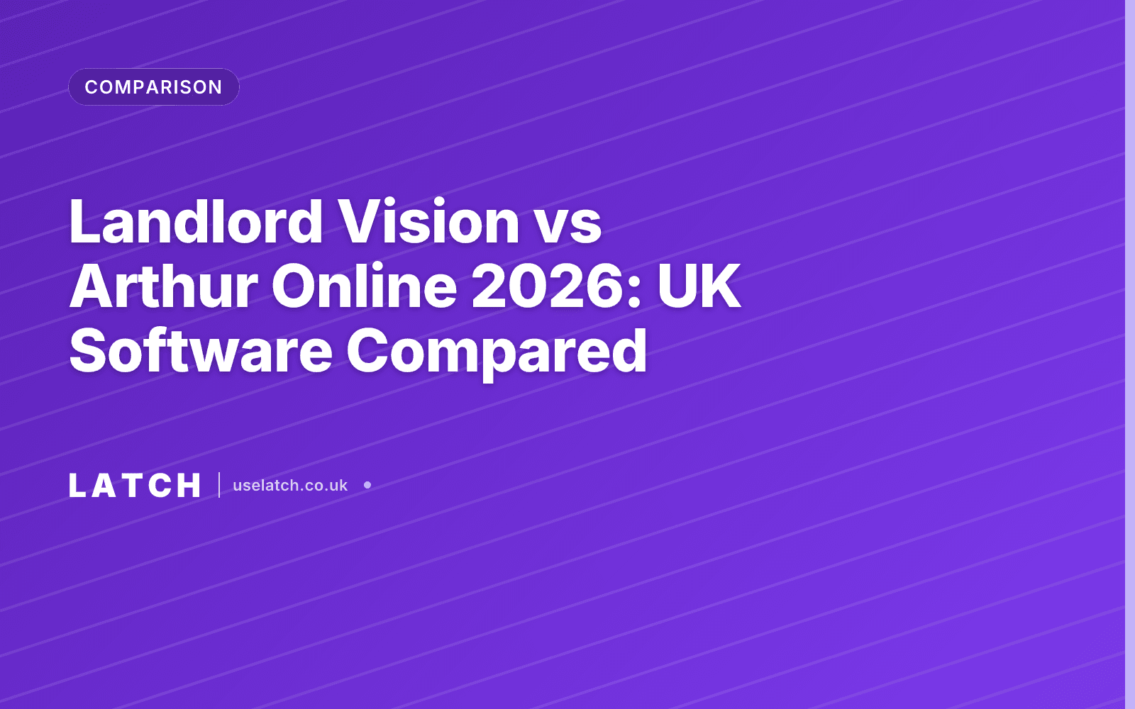 Landlord Vision vs Arthur Online 2026: UK Software Compared