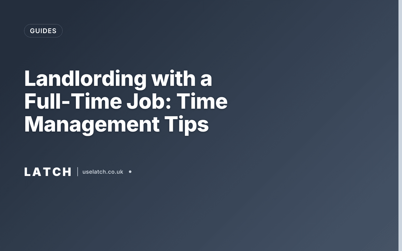 Landlording with a Full-Time Job: Time Management Tips