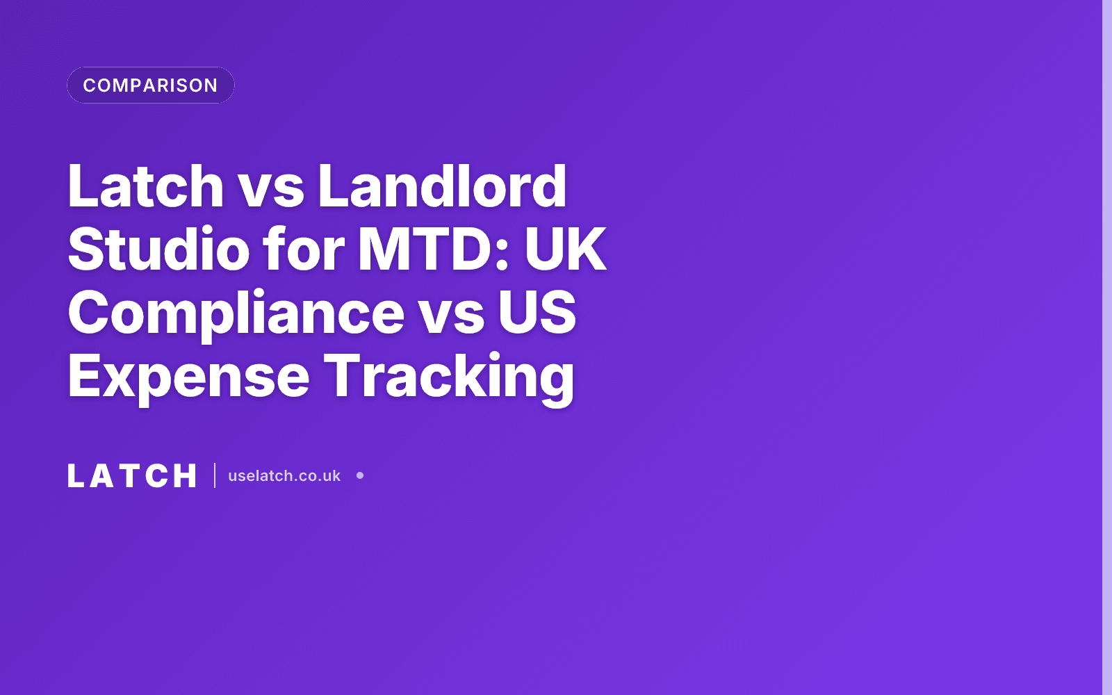 Latch vs Landlord Studio for MTD: UK Compliance vs US Expense Tracking