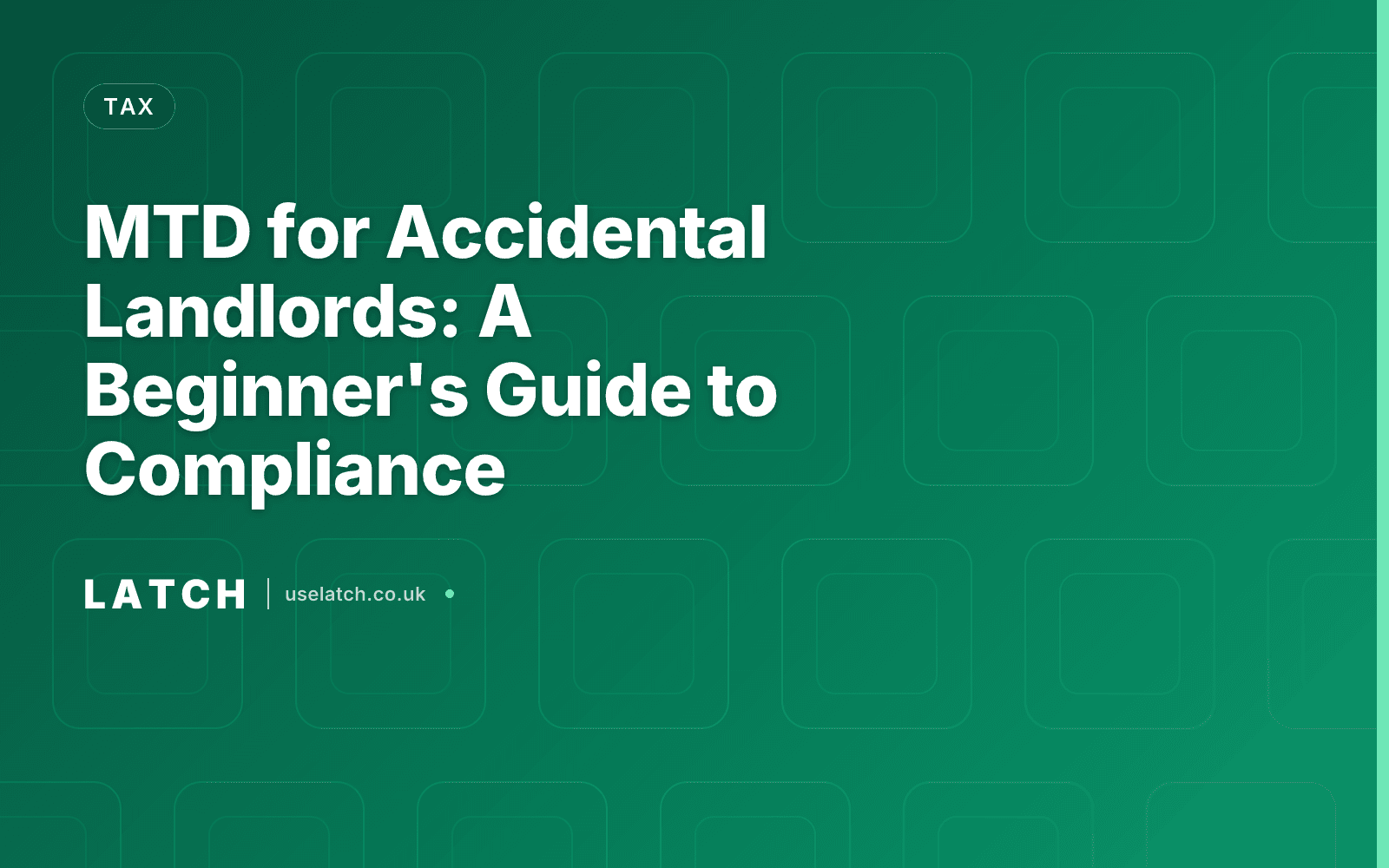 MTD for Accidental Landlords: A Beginner's Guide to Compliance