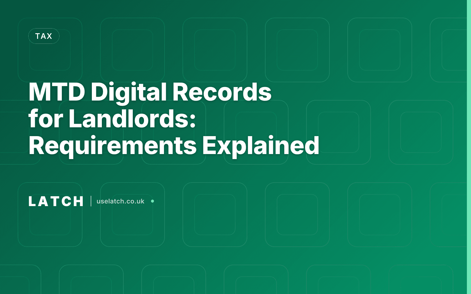 MTD Digital Records for Landlords: Requirements Explained