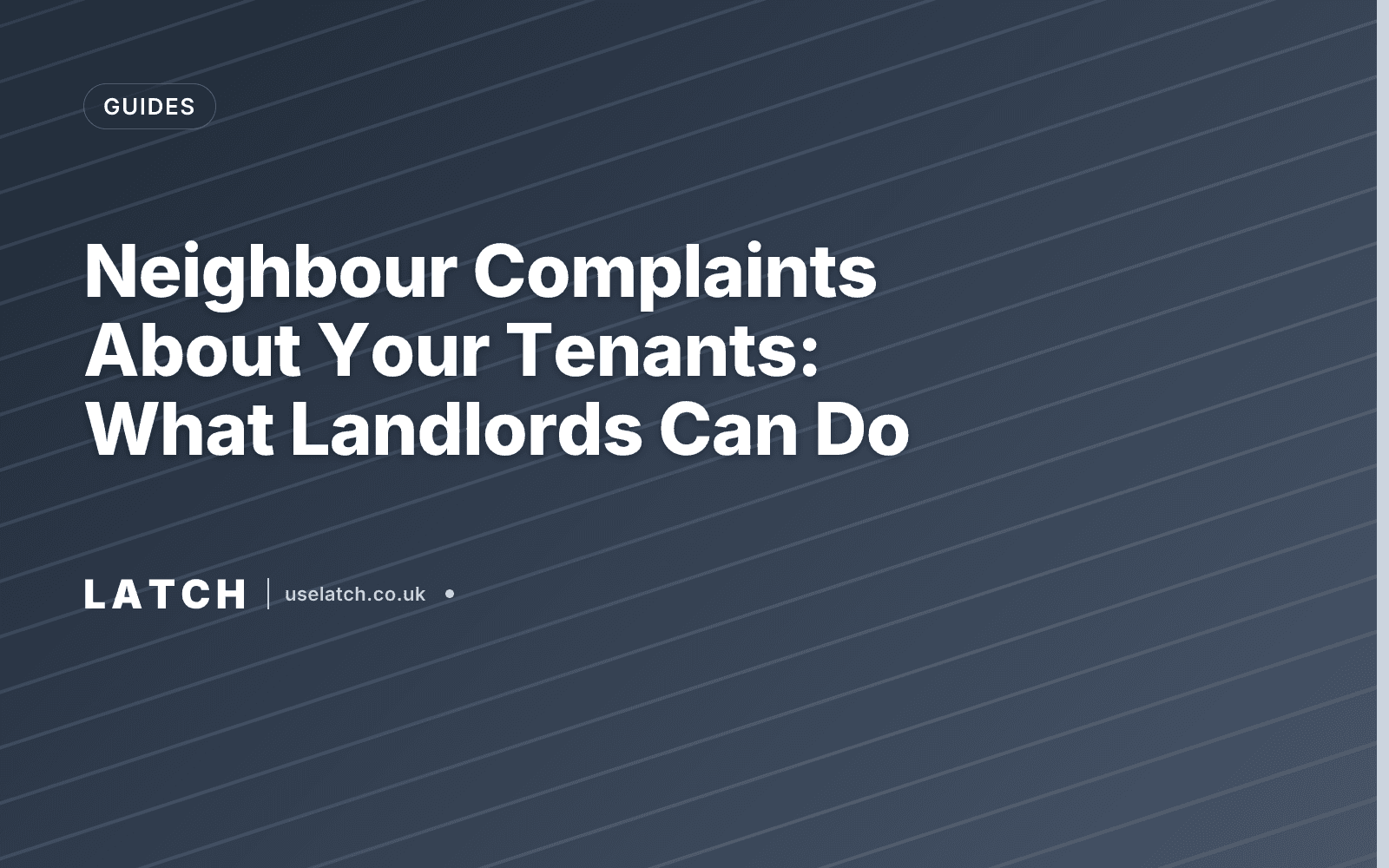 Neighbour Complaints About Your Tenants: What Landlords Can Do