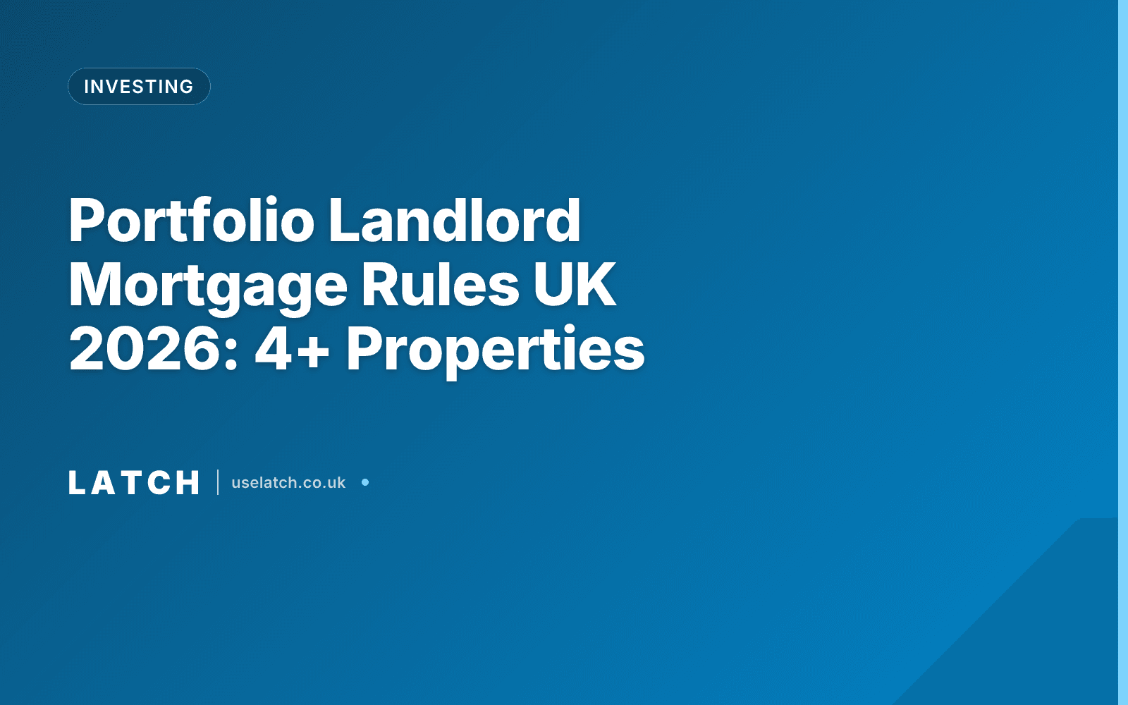 Portfolio Landlord Mortgage Rules UK 2026: 4+ Properties