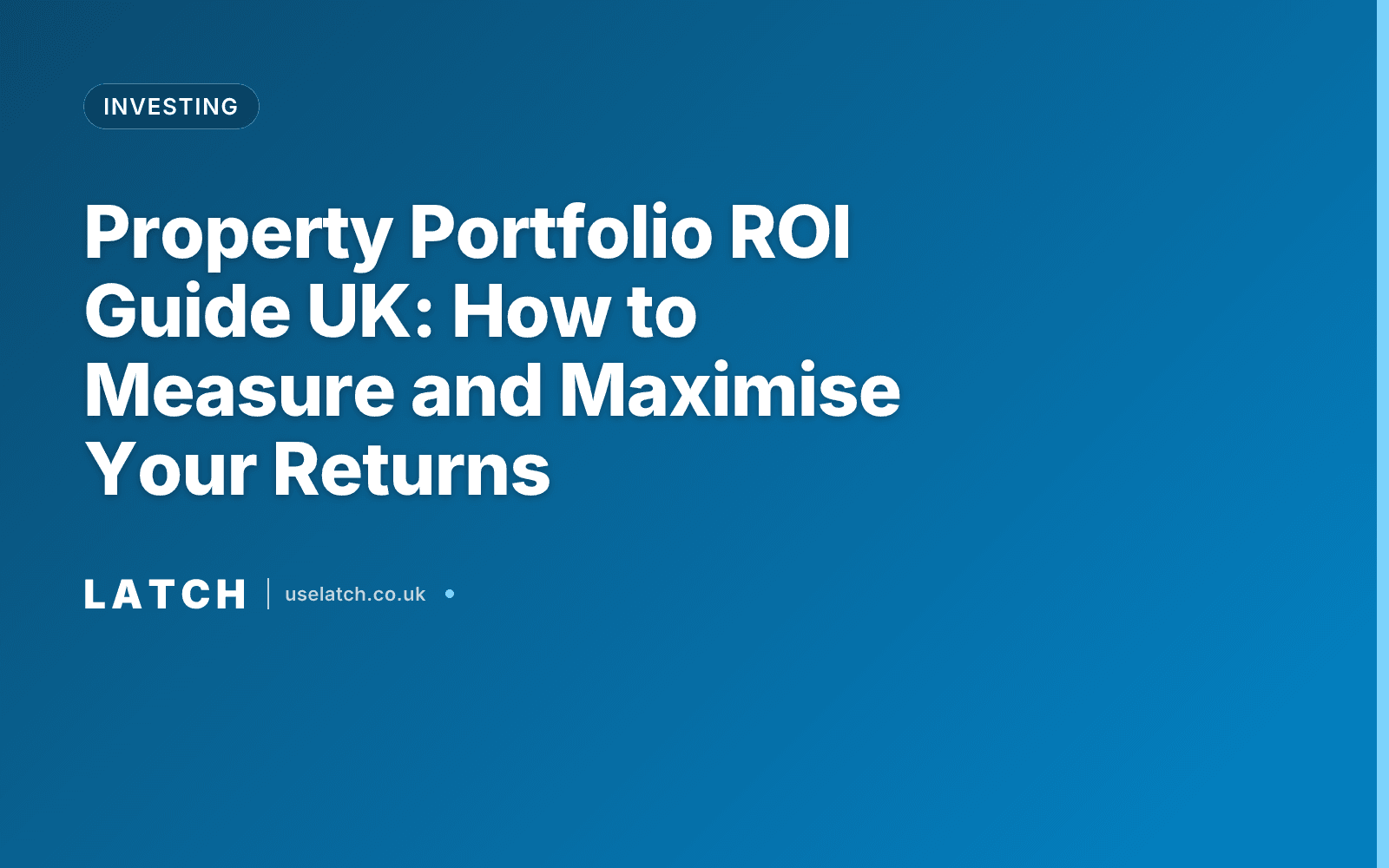Property Portfolio ROI Guide UK: How to Measure and Maximise Your Returns