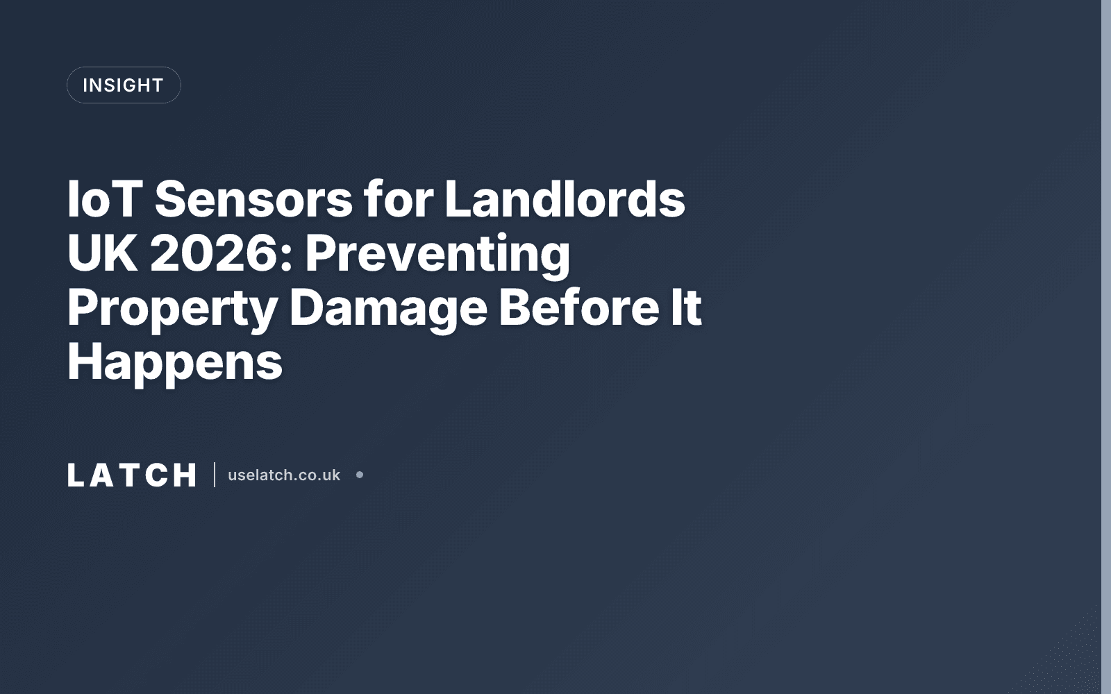 IoT Sensors for Landlords UK 2026: Preventing Property Damage Before It Happens