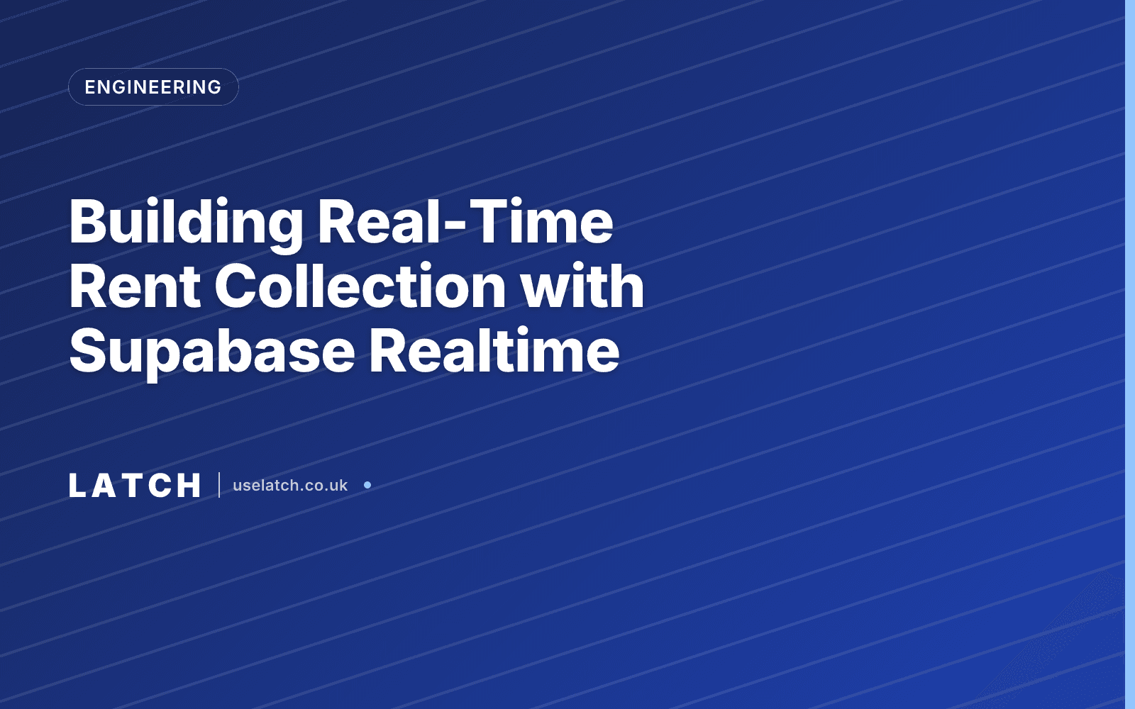 Building Real-Time Rent Collection with Supabase Realtime