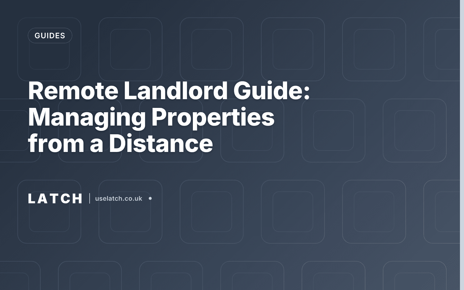 Remote Landlord Guide: Managing Properties from a Distance