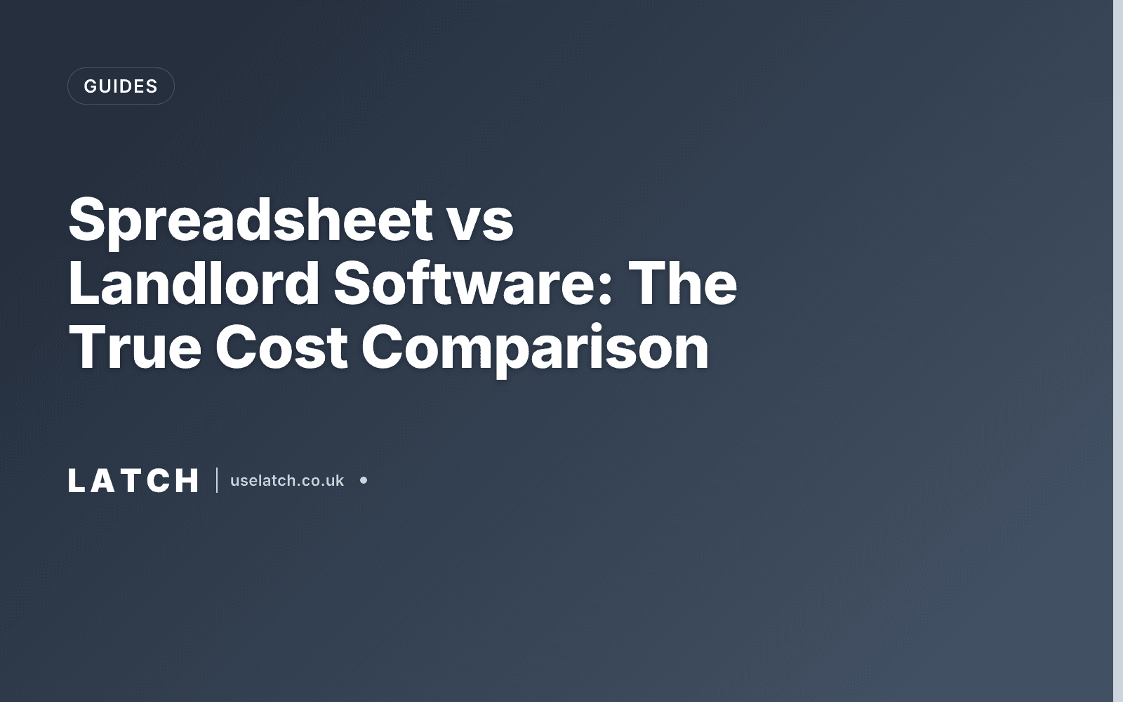 Spreadsheet vs Landlord Software: The True Cost Comparison