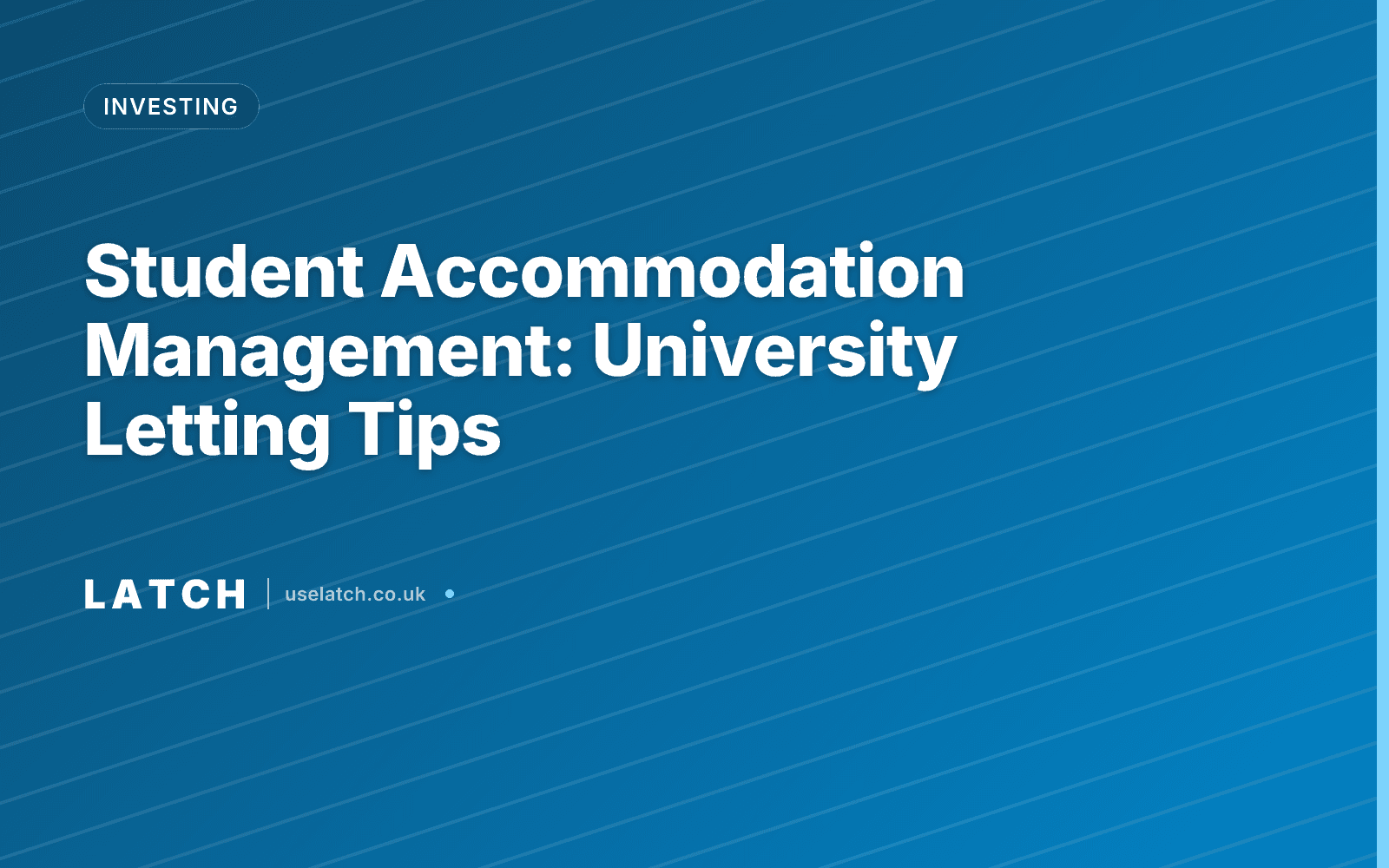 Student Accommodation Management: University Letting Tips