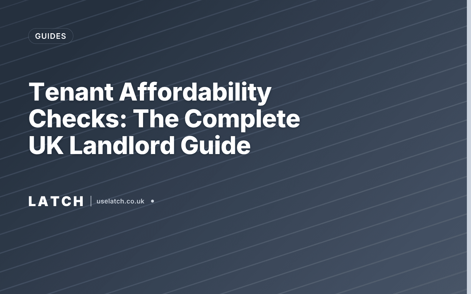 Tenant Affordability Checks: The Complete UK Landlord Guide