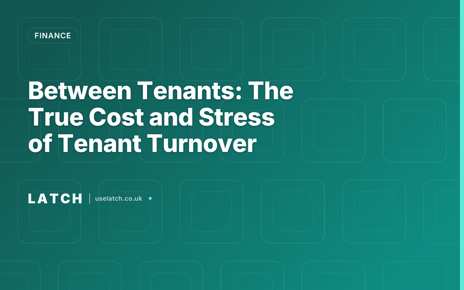 Between Tenants: The True Cost and Stress of Tenant Turnover