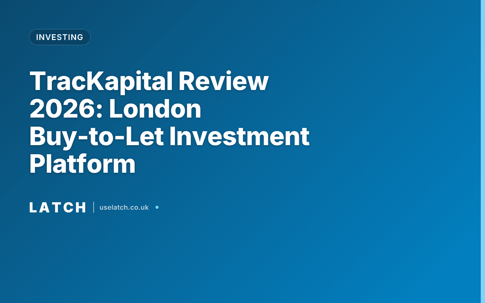 TracKapital Review 2026: London Buy-to-Let Investment Platform