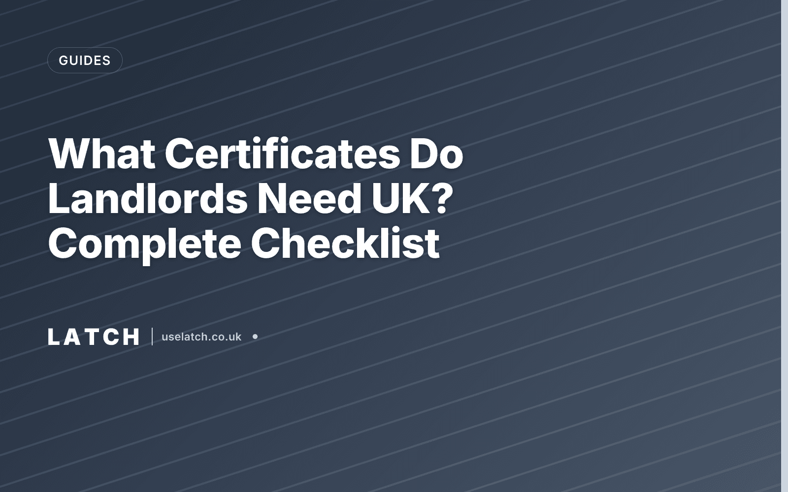 What Certificates Do Landlords Need UK? Complete Checklist